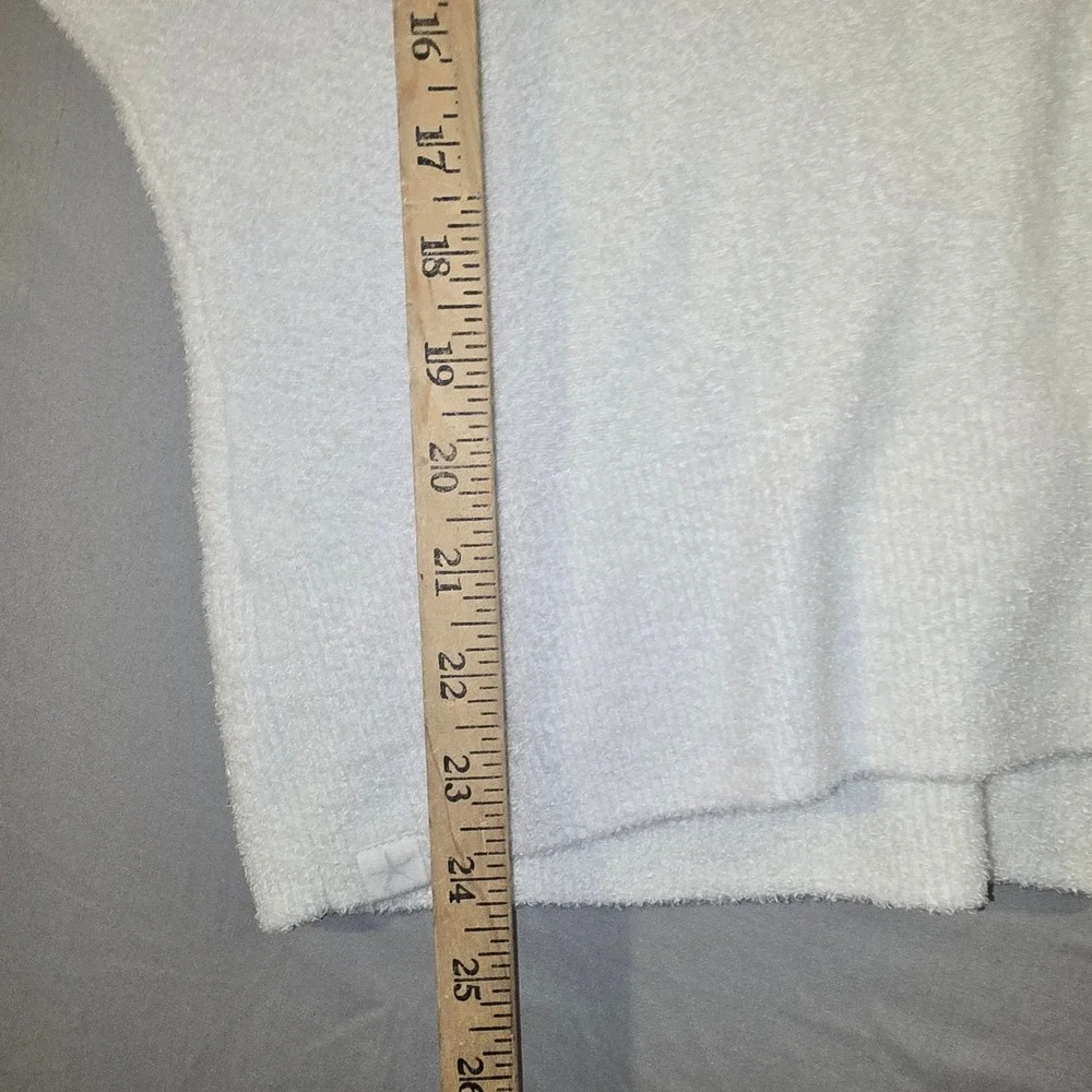 Barefoot Dreams Sweater XS Women Light Blue CozyChic Lite Dolman BDWCL20544